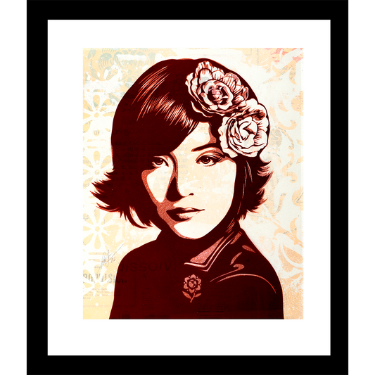 Buy the Open Minds Woman artwork by Shepard Fairey now at Underdogs