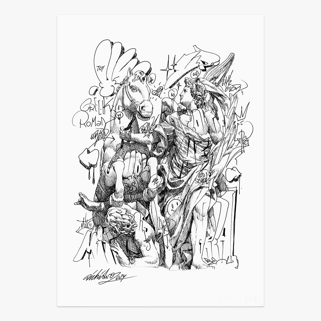 Untitled (Man with horse)