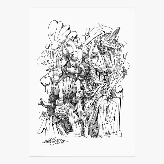 Untitled (Man with horse)