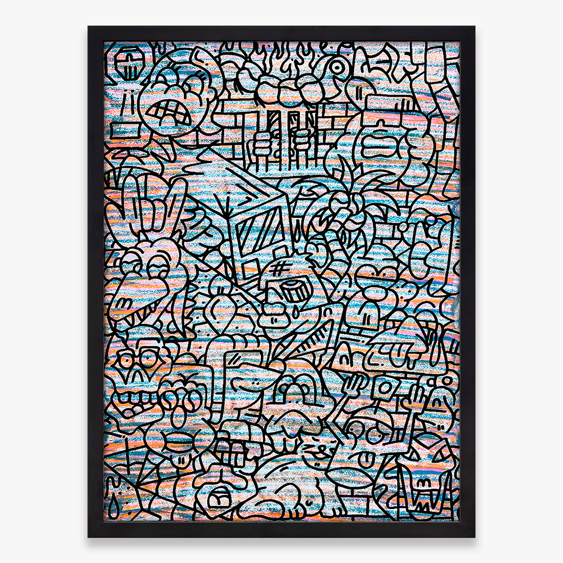 Buy the Untitled artwork by FUZI now at Underdogs