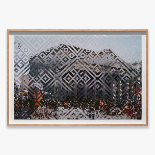 Collectible I Miss Places Ii art piece by Raquel Belli, sold via Underdogs