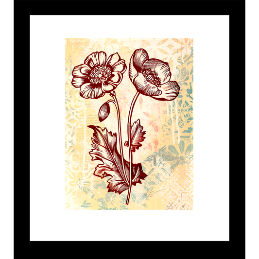 Limited edition Sedation Poppy piece by Shepard Fairey available at Underdogs