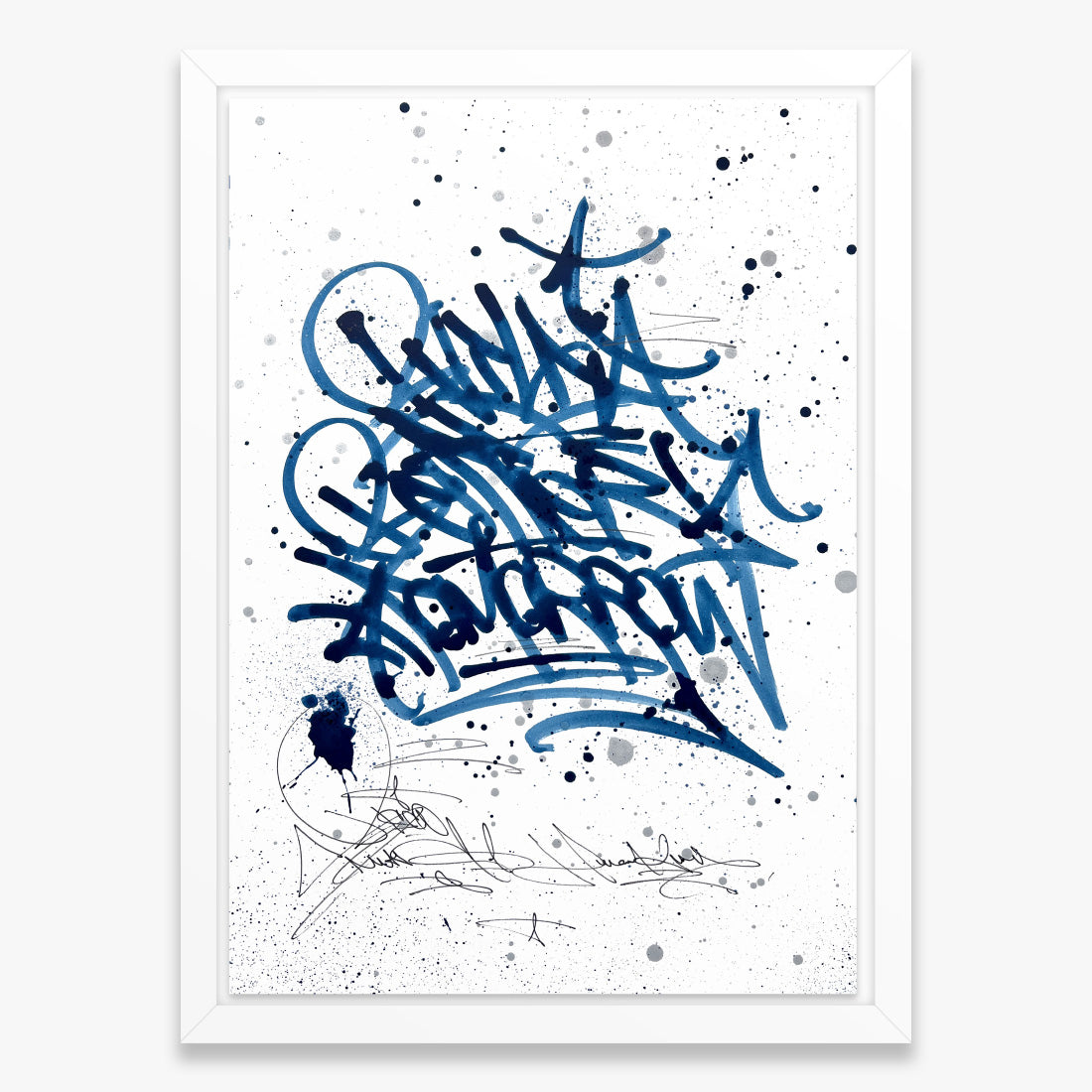Collectible Build A Better Tomorrow art piece by Bisco Smith, sold via Underdogs