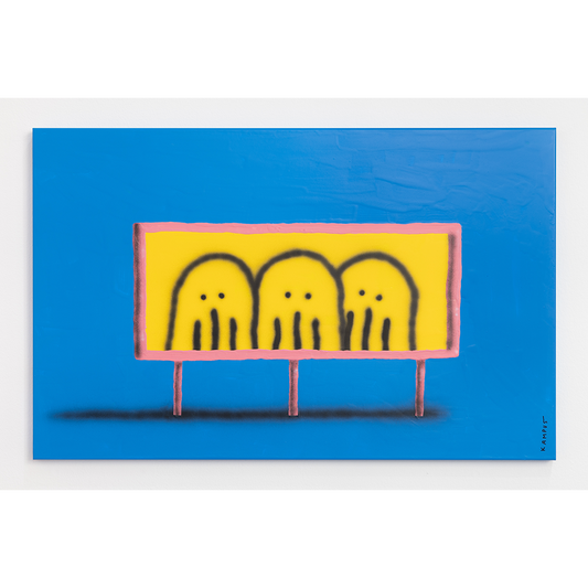 Collectible Structure08 art piece by Kampus, sold via Underdogs