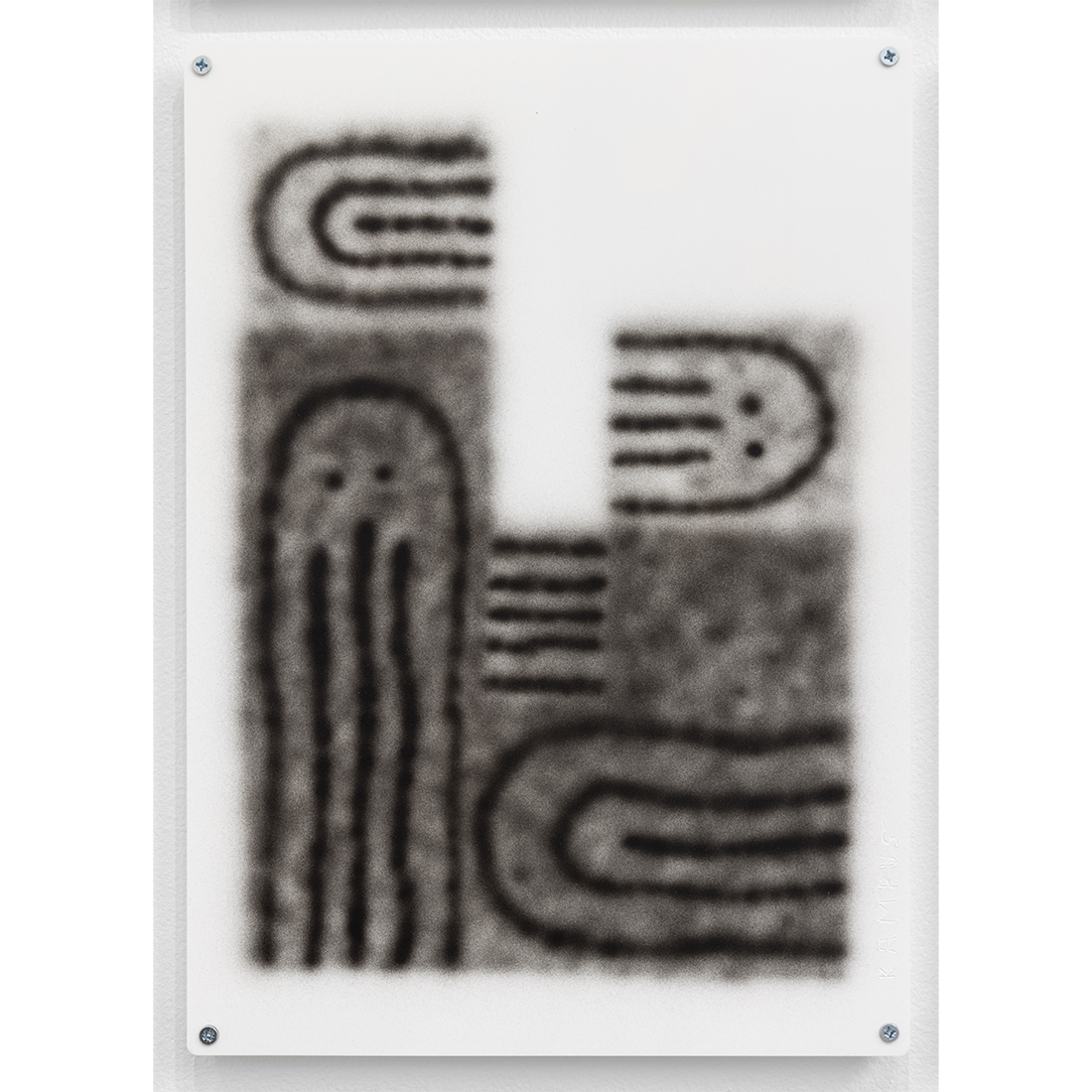 Structure02 print by Kampus on sale at Underdogs gallery