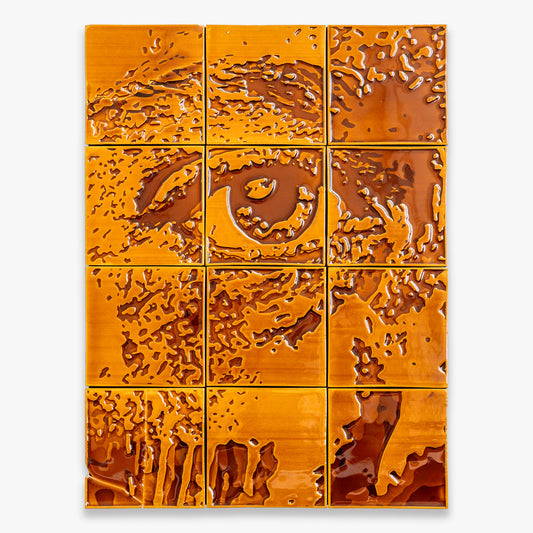 Collectible Narrative art piece by Alexandre Farto aka Vhils, sold via Underdogs