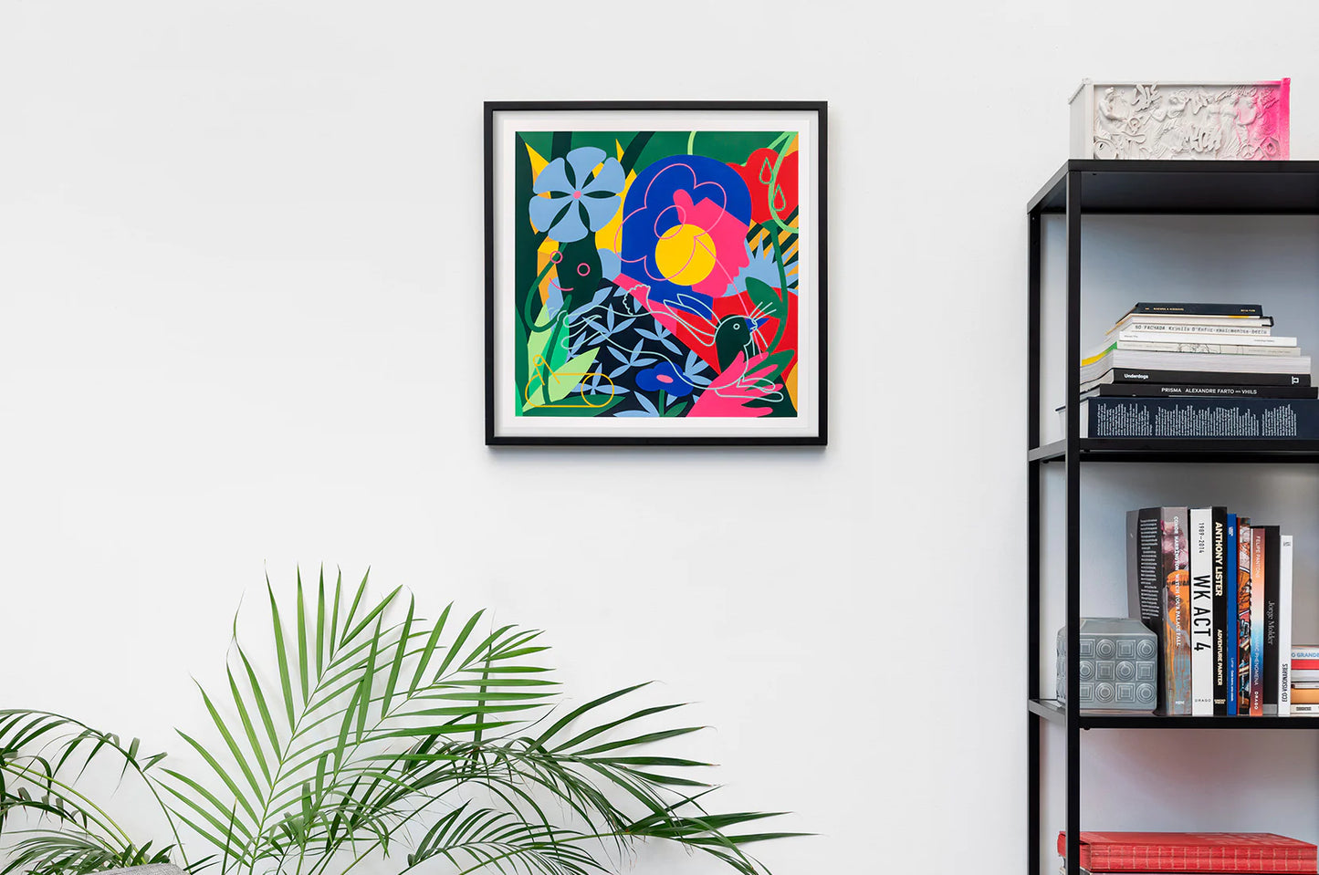 Buy the Flor Andre Screen Print artwork by André da Loba now at Underdogs