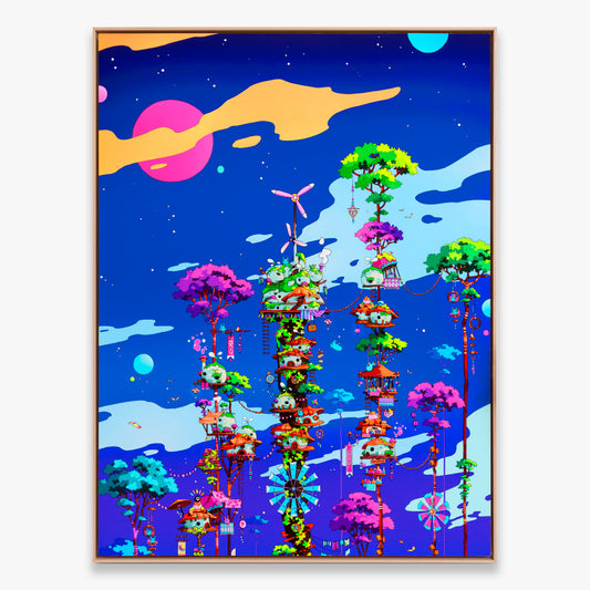 High Gardens print by Camila Nogueira on sale at Underdogs gallery