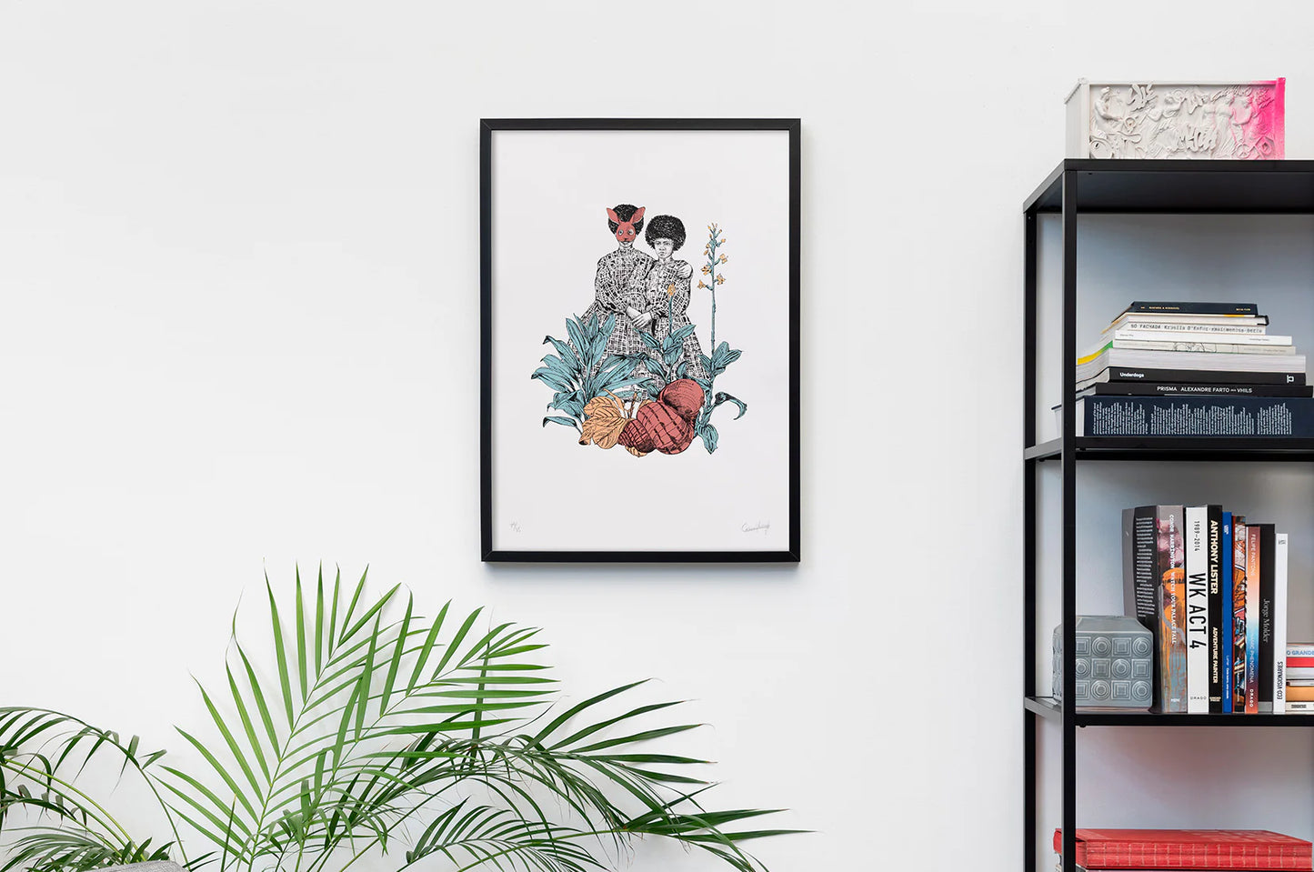 Collectible A Espera Cassio Screen Print art piece by Cássio Markowski, sold via Underdogs