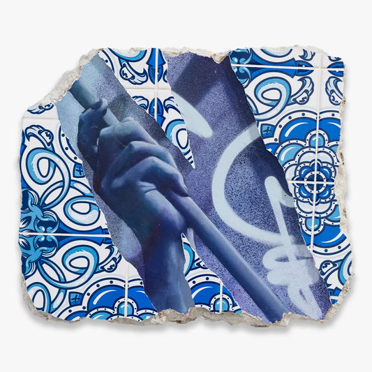 Limited edition The Lion Fighter Diaspasis A piece by Add Fuel & PichiAvo available at Underdogs