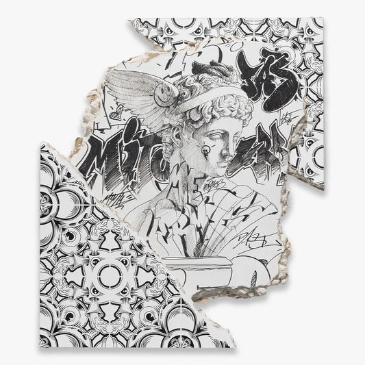 Collectible Untitled Hermes Az540 art piece by Add Fuel & PichiAvo, sold via Underdogs