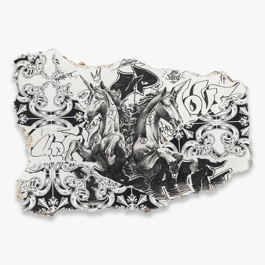 Buy the Untitled Unicorns Az534 artwork by Add Fuel & PichiAvo now at Underdogs