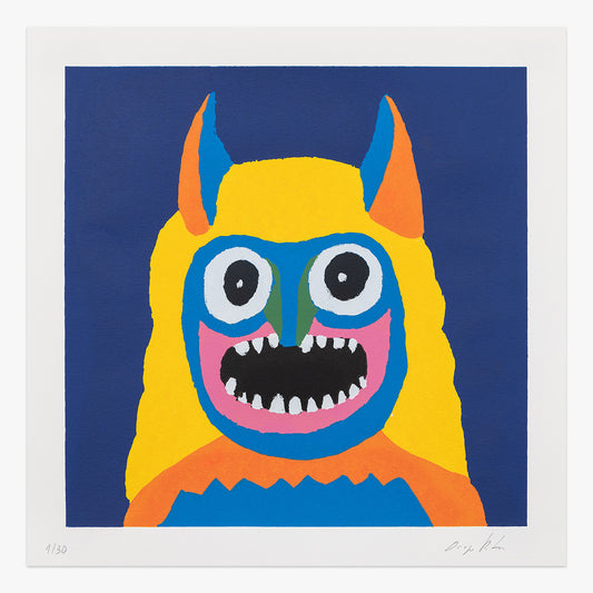 Collectible Reversed Warthog art piece by Diogo Potes, sold via Underdogs