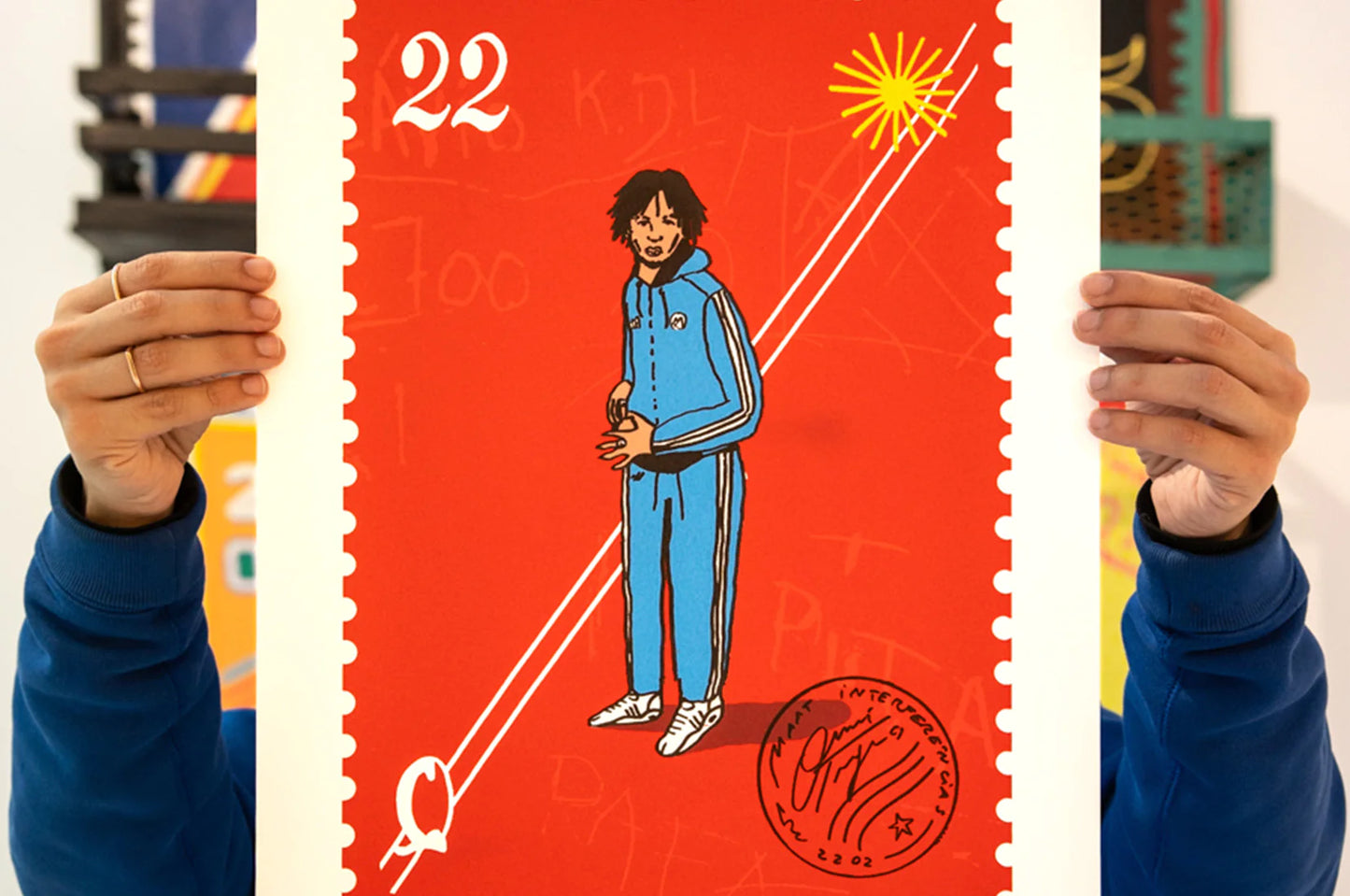 Collectible Pa Sempre Screen Print art piece by Onun Trigueiros, sold via Underdogs