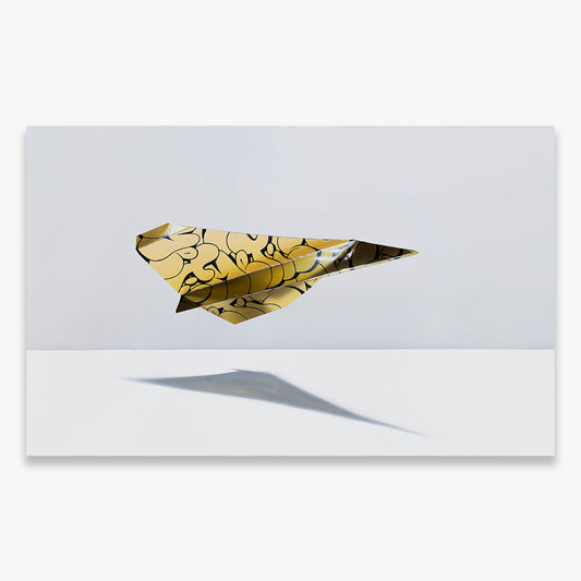 Golden Paper Plane XXVII