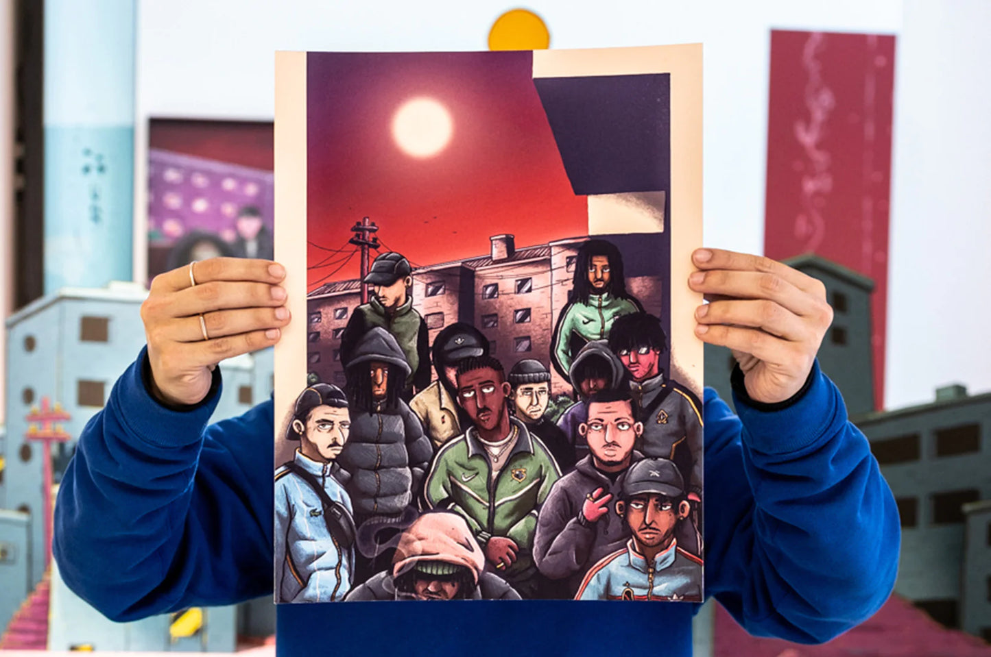 Buy the Kor Digital Print artwork by Sepher AWK now at Underdogs