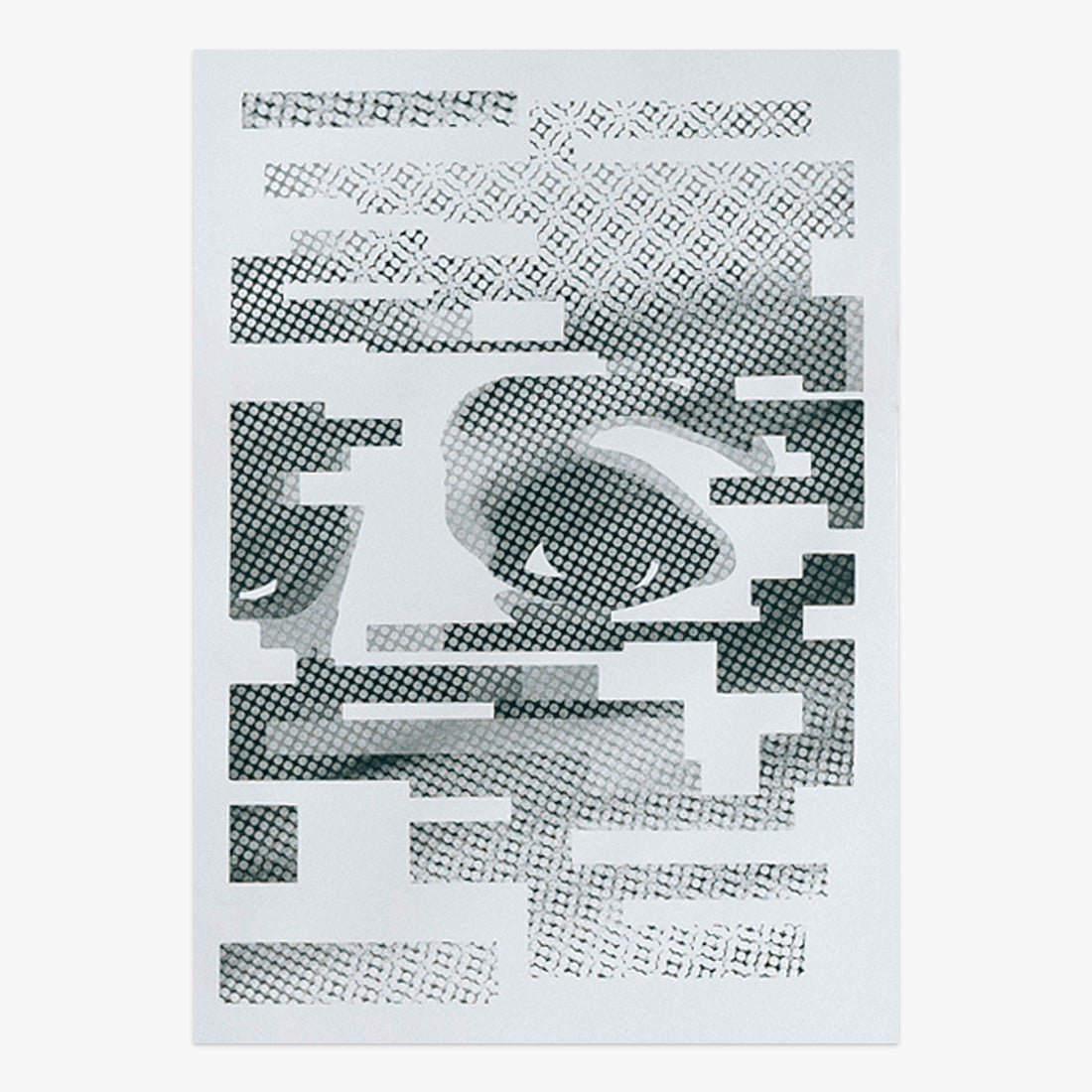 Riso Imnt Risograph print by Confeere on sale at Underdogs gallery