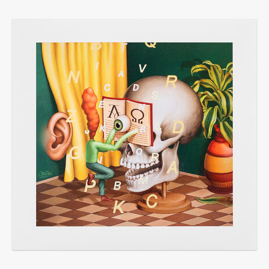 Limited edition Alpha And Omega Waone Giclee Print piece by Interesni Kazki available at Underdogs