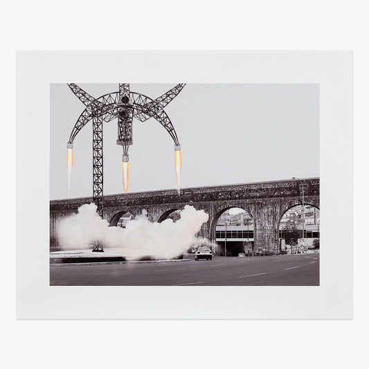 Collectible O Momento Da Descolagem Giclee art piece by Isabel Brison & Nuno Rodrigues de Sousa, sold via Underdogs