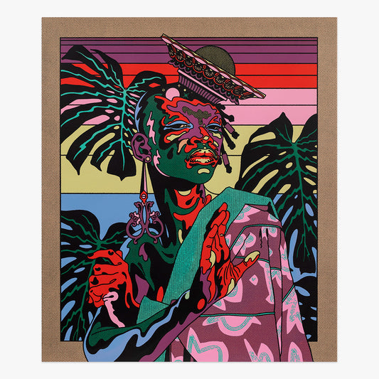 Buy the Sunrise Screen Print artwork by Bicicleta Sem Freio now at Underdogs