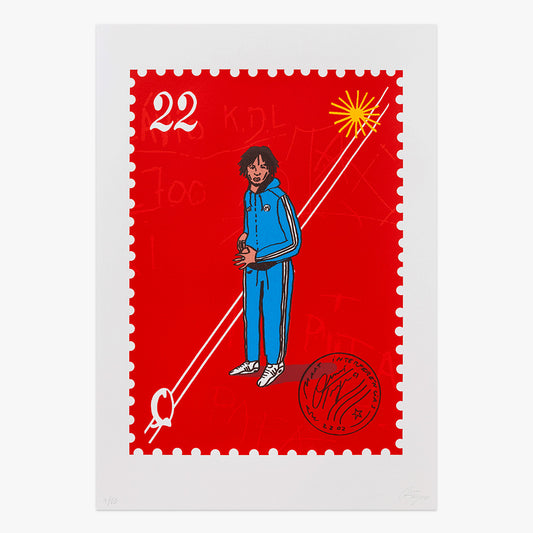 Limited edition Pa Sempre Screen Print piece by Onun Trigueiros available at Underdogs