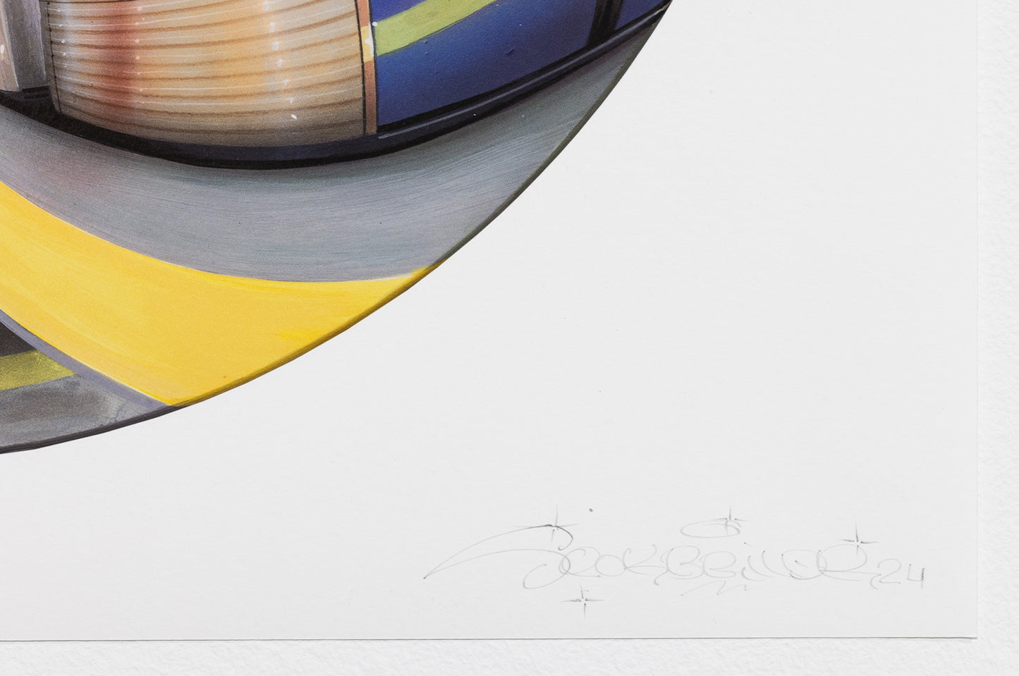 Buy the 2twister Giccle Print artwork by Spok Brillor now at Underdogs