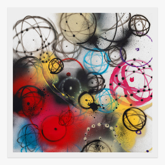 Limited edition Rotary Phone Screen Print piece by FUTURA available at Underdogs