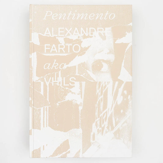 Pentimento book by Vhils (Alexandre Farto) – hardcover publication, Underdogs Gallery