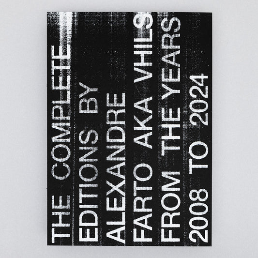 The complete editions by Alexandre Farto aka Vhils from the year 2008 to 2024