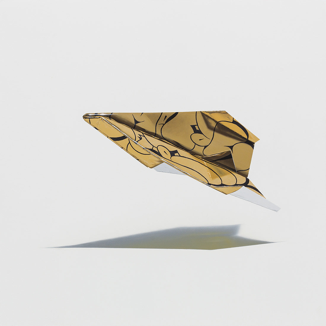 Golden Paper Plane XXII