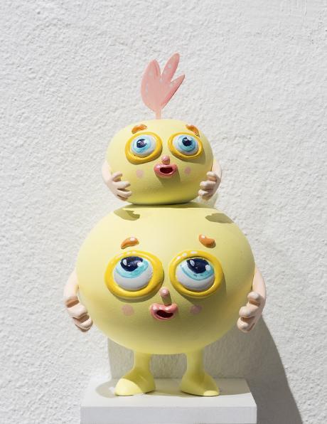 Collectible Imaginario Solo Show art piece by Maria Imaginário, sold via Underdogs
