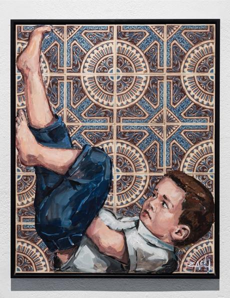 Limited edition Solo Show piece by Ernest Zacharevic available at Underdogs