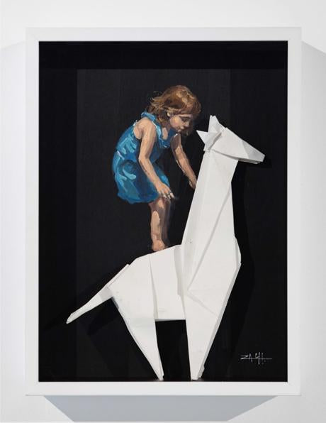 Limited edition Solo Show piece by Ernest Zacharevic available at Underdogs