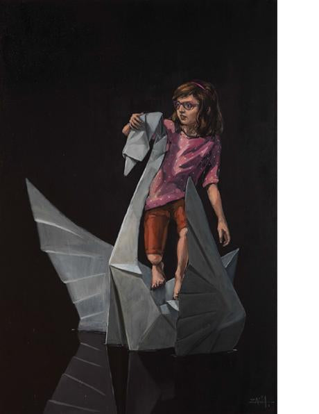 Solo Show print by Ernest Zacharevic on sale at Underdogs gallery