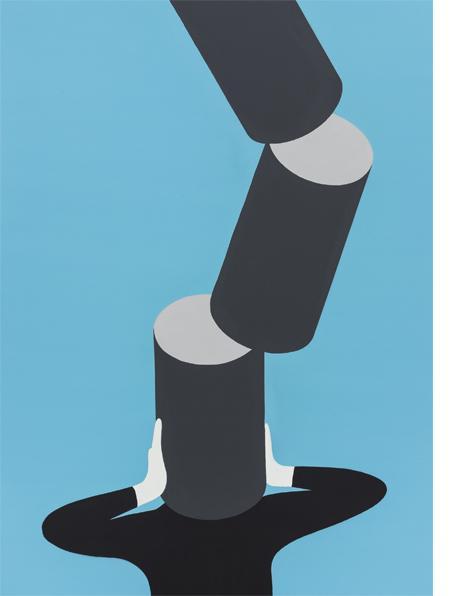 Andre Solo Show print by André da Loba on sale at Underdogs gallery