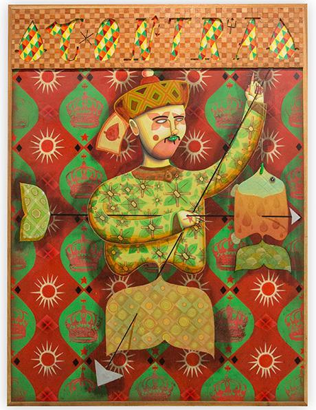 Collectible Solo Show art piece by Finok, sold via Underdogs