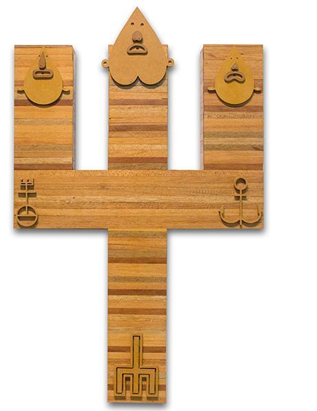 Collectible Solo Show art piece by Finok, sold via Underdogs