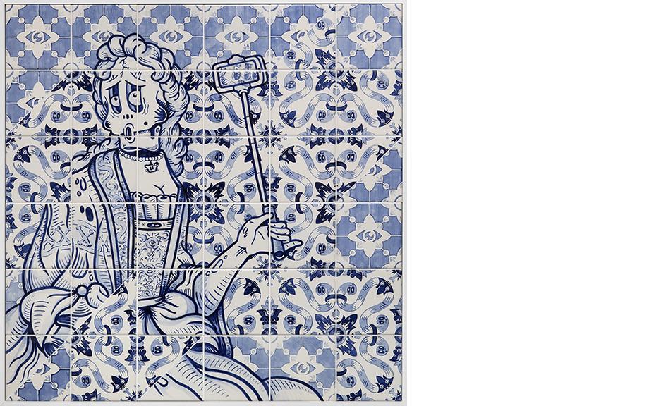 Collectible Solo Show art piece by Add Fuel, sold via Underdogs