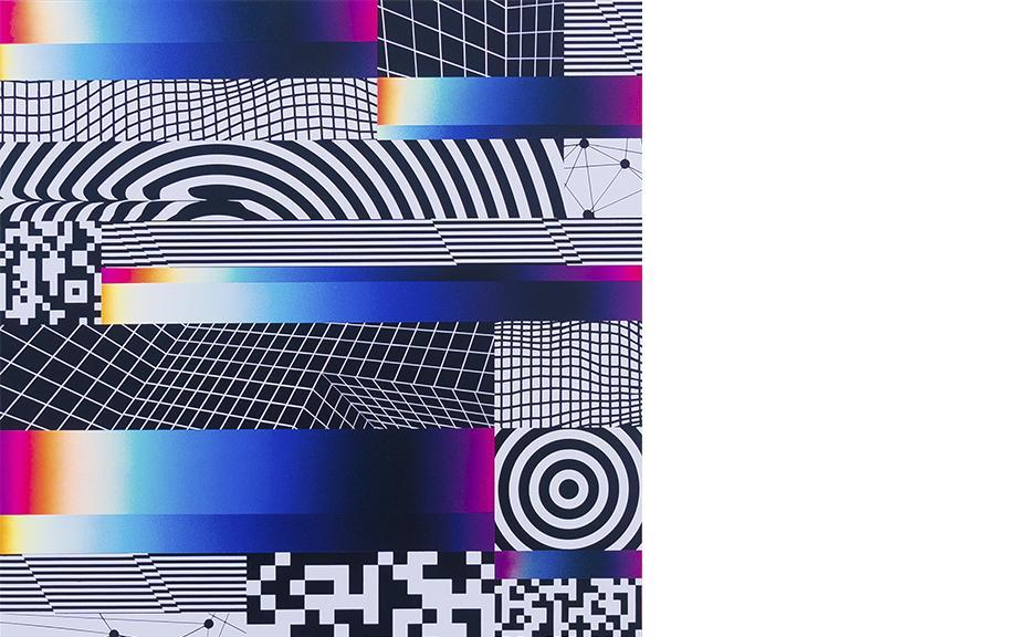 Buy the Solo Show artwork by Felipe Pantone now at Underdogs