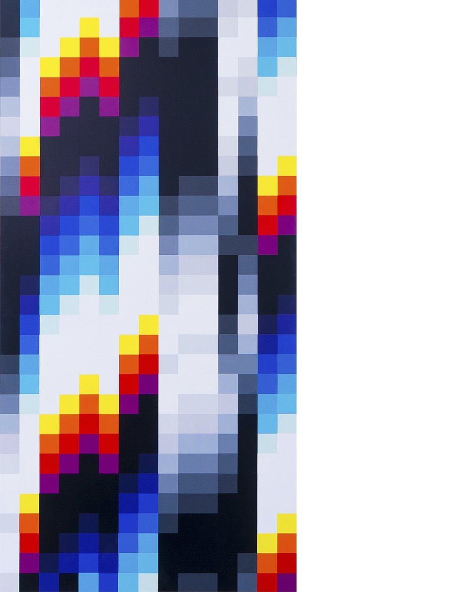 Solo Show print by Felipe Pantone on sale at Underdogs gallery