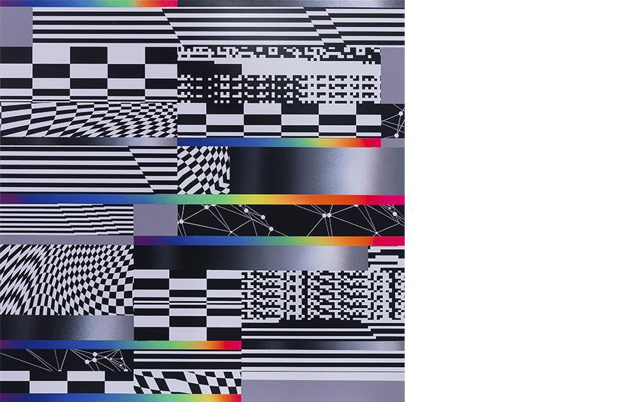 Limited edition Solo Show piece by Felipe Pantone available at Underdogs