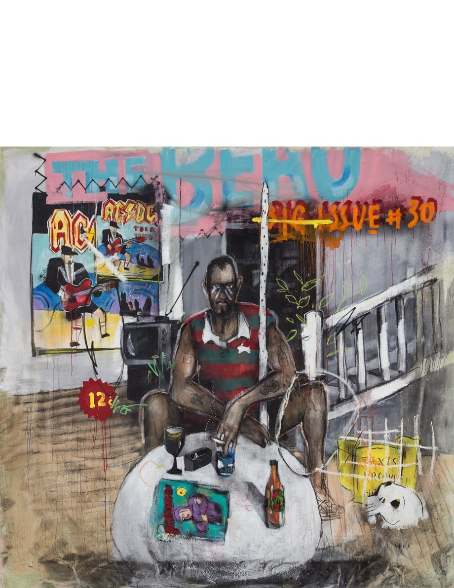 Limited edition Solo Show piece by Anthony Lister available at Underdogs