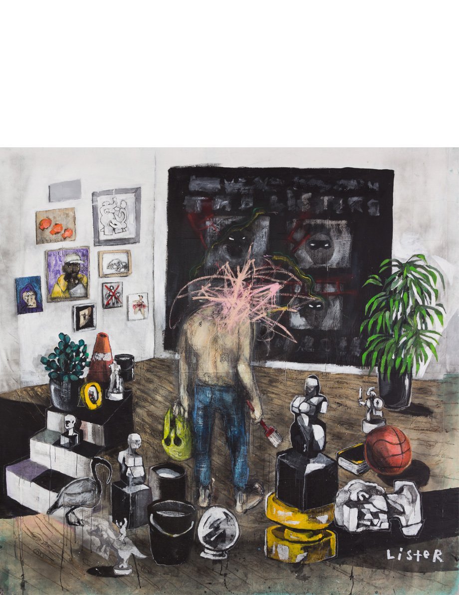 Buy the Solo Show artwork by Anthony Lister now at Underdogs