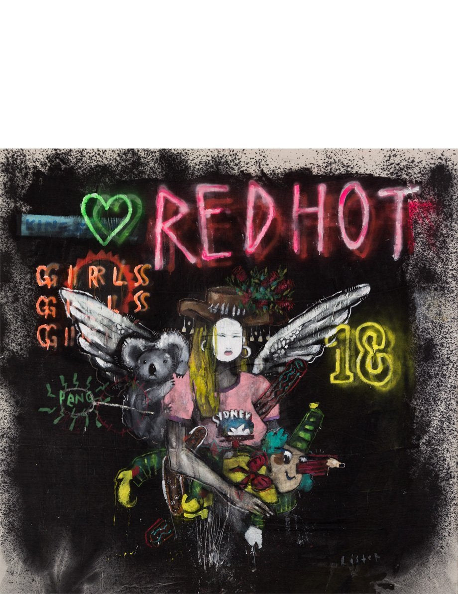 Buy the Solo Show artwork by Anthony Lister now at Underdogs