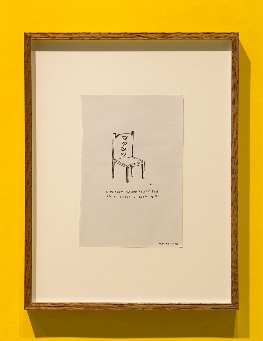 Collectible Solo Show art piece by Wasted Rita, sold via Underdogs