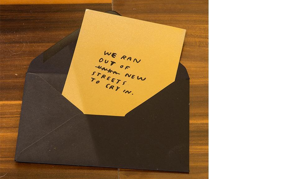 Limited edition Solo Show piece by Wasted Rita available at Underdogs