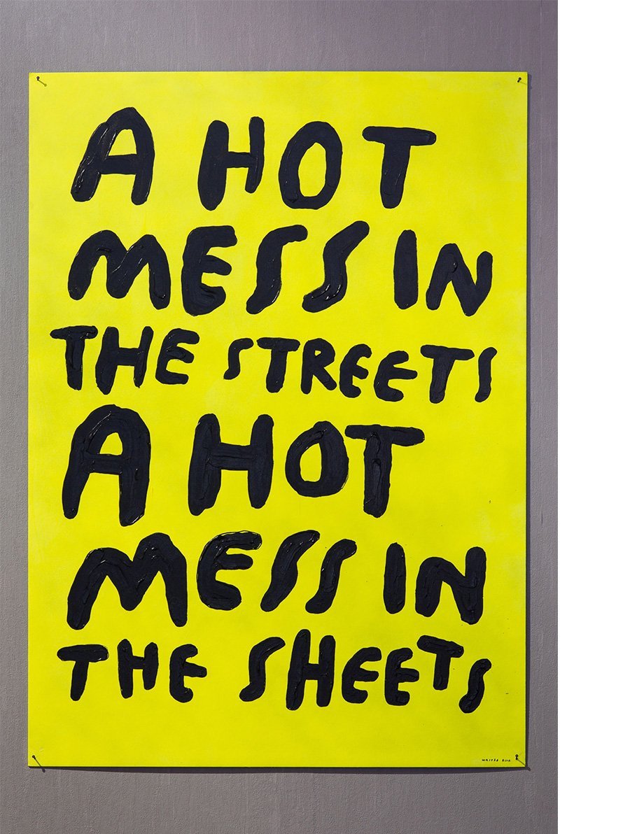 Solo Show print by Wasted Rita on sale at Underdogs gallery