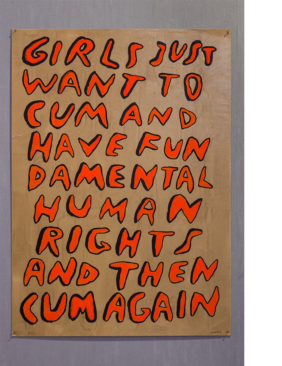 Collectible Solo Show art piece by Wasted Rita, sold via Underdogs