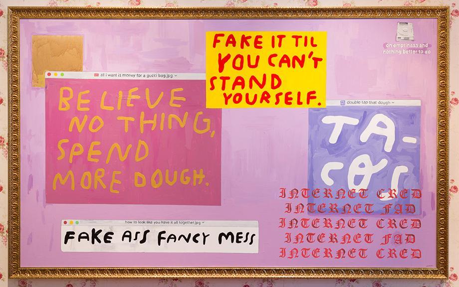 Collectible Solo Show art piece by Wasted Rita, sold via Underdogs