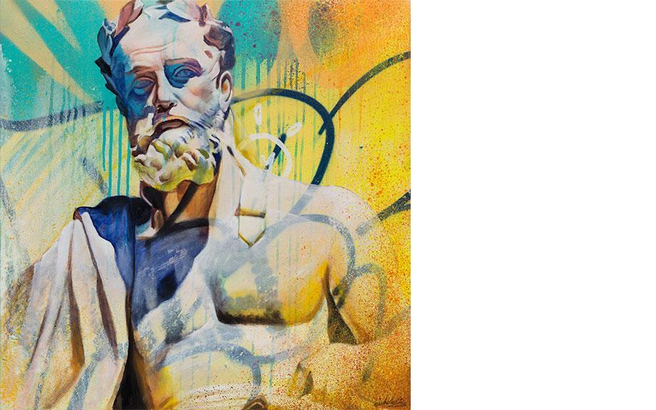 Limited edition Solo Exhibition piece by PichiAvo available at Underdogs